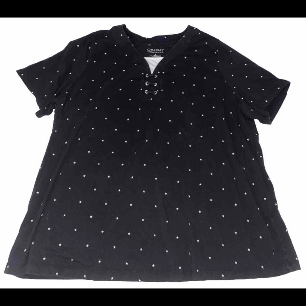 Catherine’s suprema collection  3x 26/28w Shirt W Stars